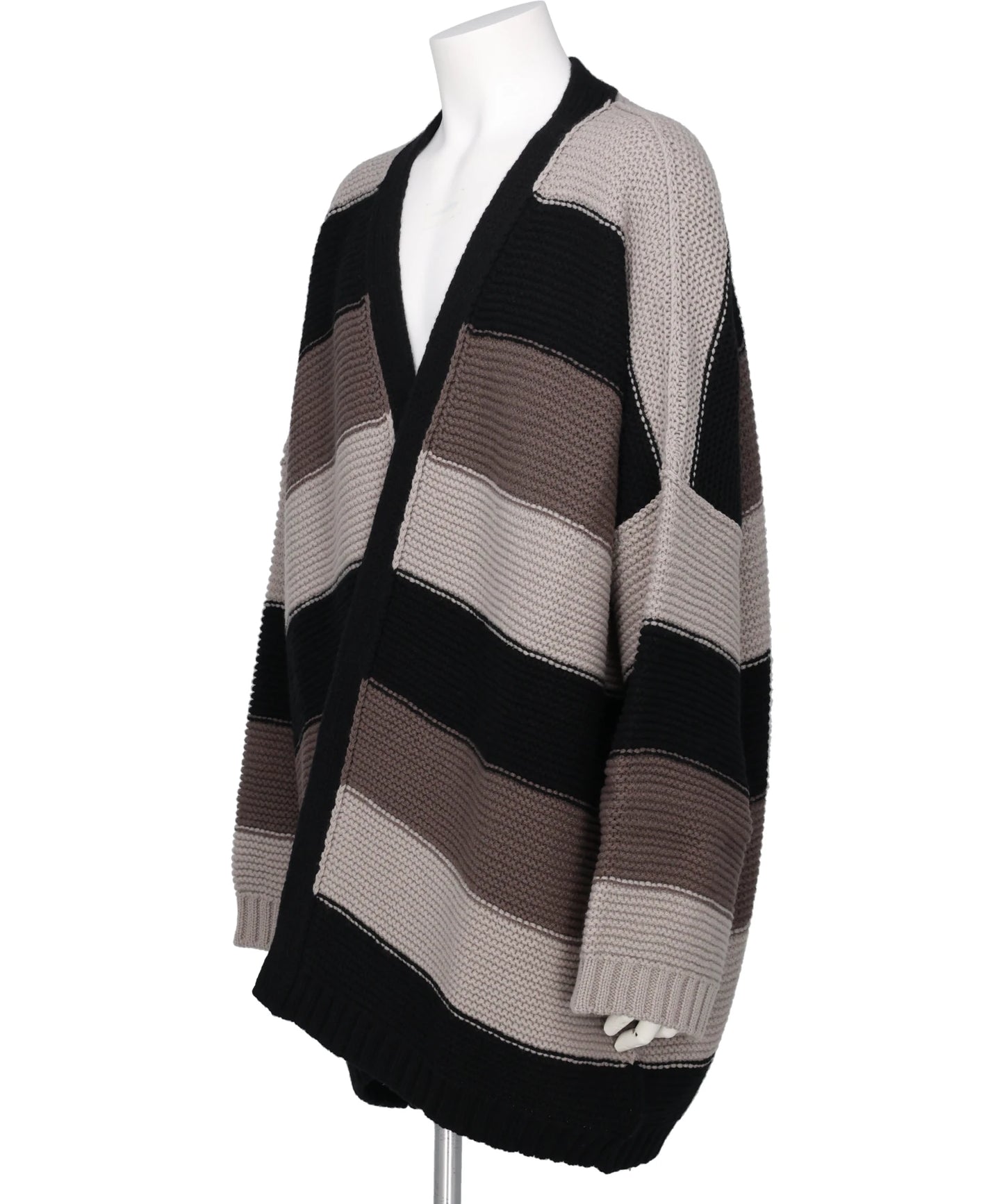 Rick Owens(リックオウエンス)PITTI CARDIGAN - BLACK/PEARL/DUST