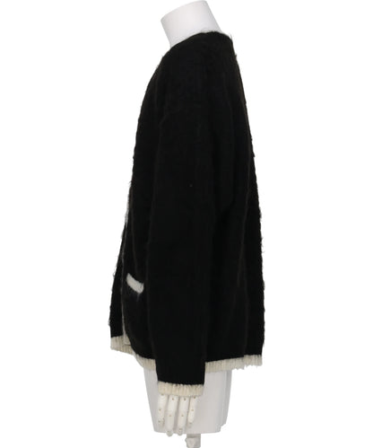 KNIT CARDIGAN/TRIM