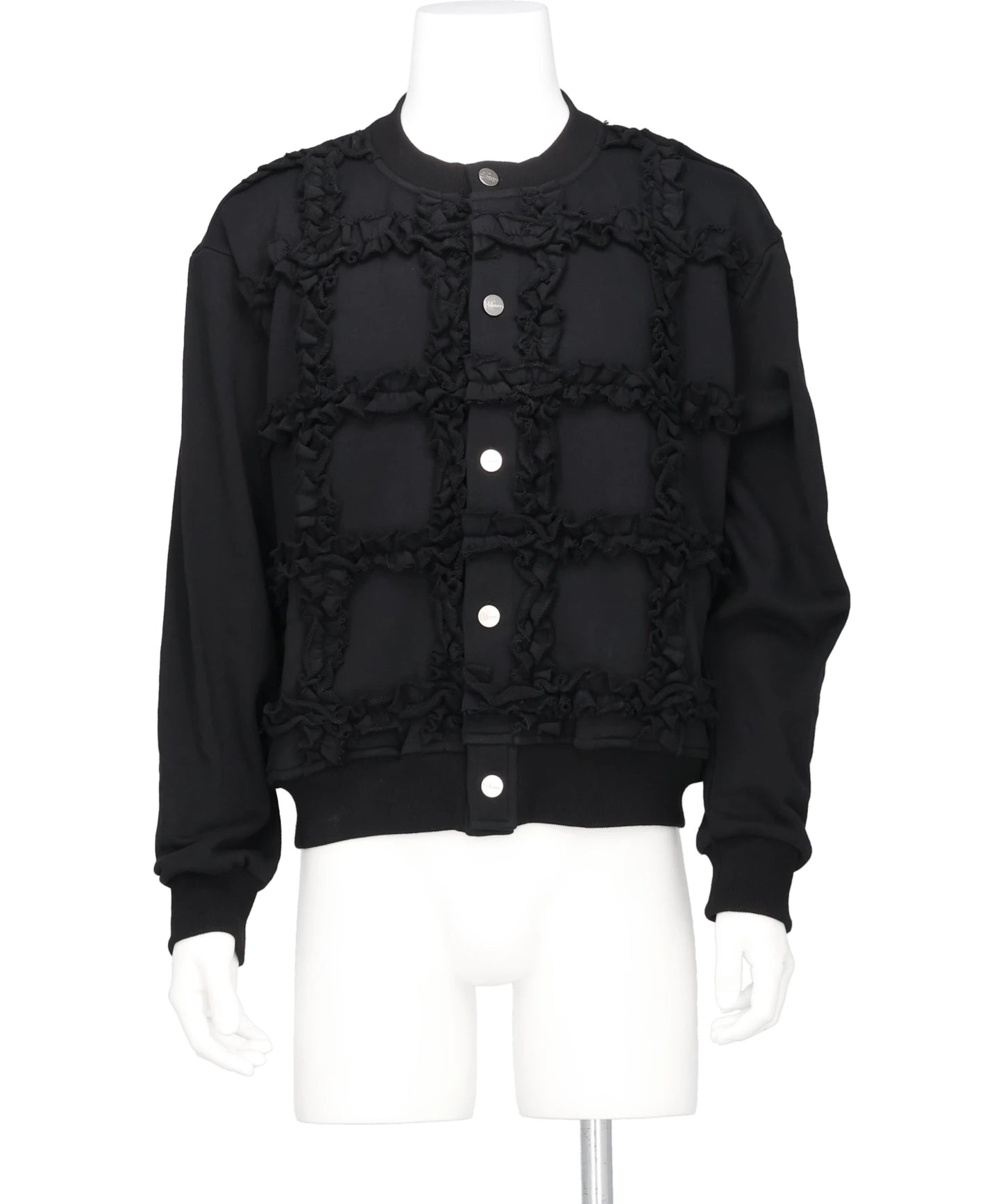 VIVIANO(ヴィヴィアーノ) 2026SS RUFFLE JERSEY CARDIGAN *VM-SS26-T02