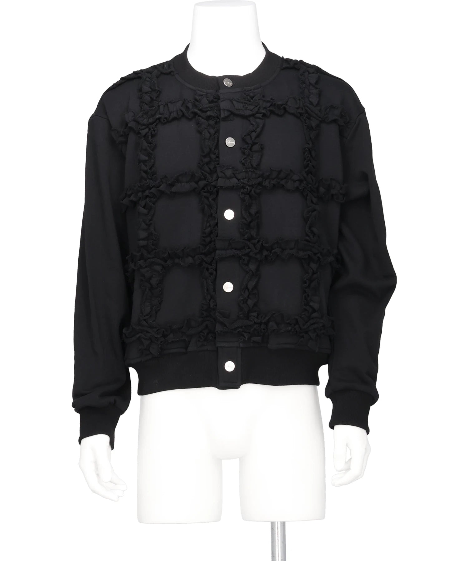 VIVIANO(ヴィヴィアーノ) 2026SS RUFFLE JERSEY CARDIGAN *VM-SS26-T02