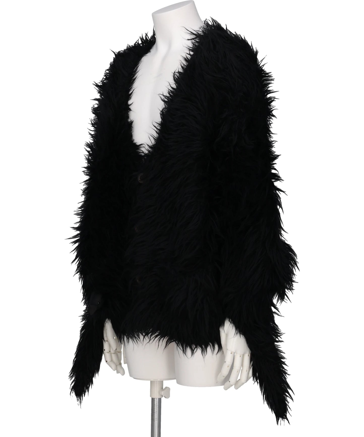 BIRD WING FUR CARDIGAN