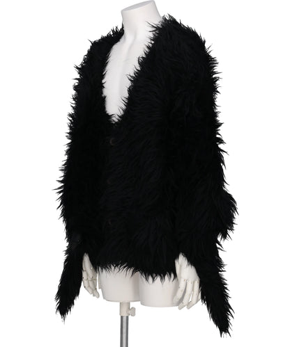 BIRD WING FUR CARDIGAN