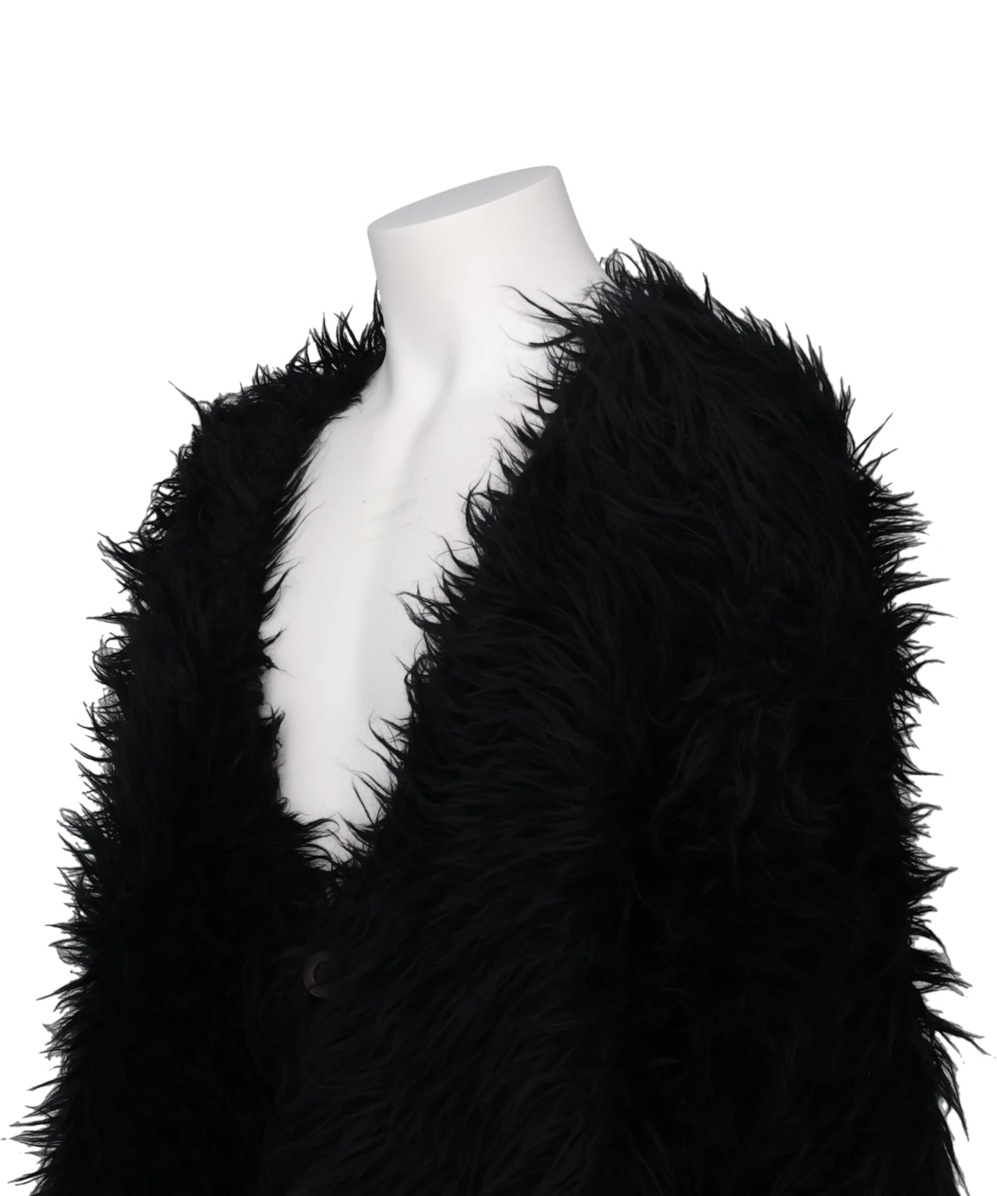 BIRD WING FUR CARDIGAN