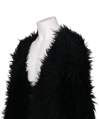 BIRD WING FUR CARDIGAN