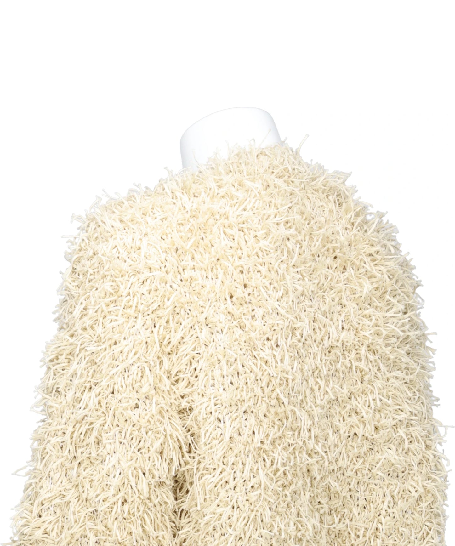 STRAW TWEED KNIT CARDIGAN