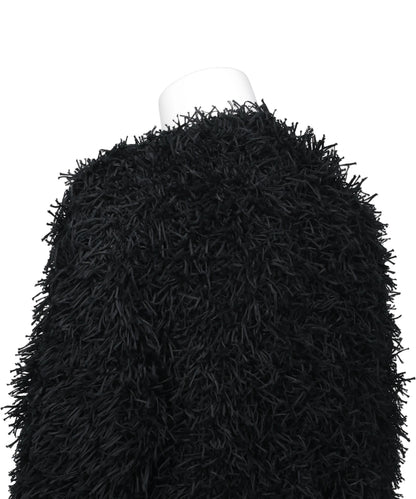 STRAW TWEED KNIT CARDIGAN