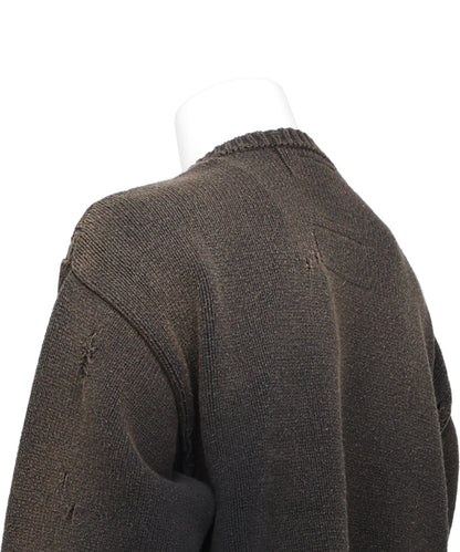 DOG JACQUARD KNIT CARDIGAN