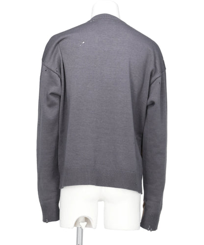 COMBINED KNIT CARDIGAN