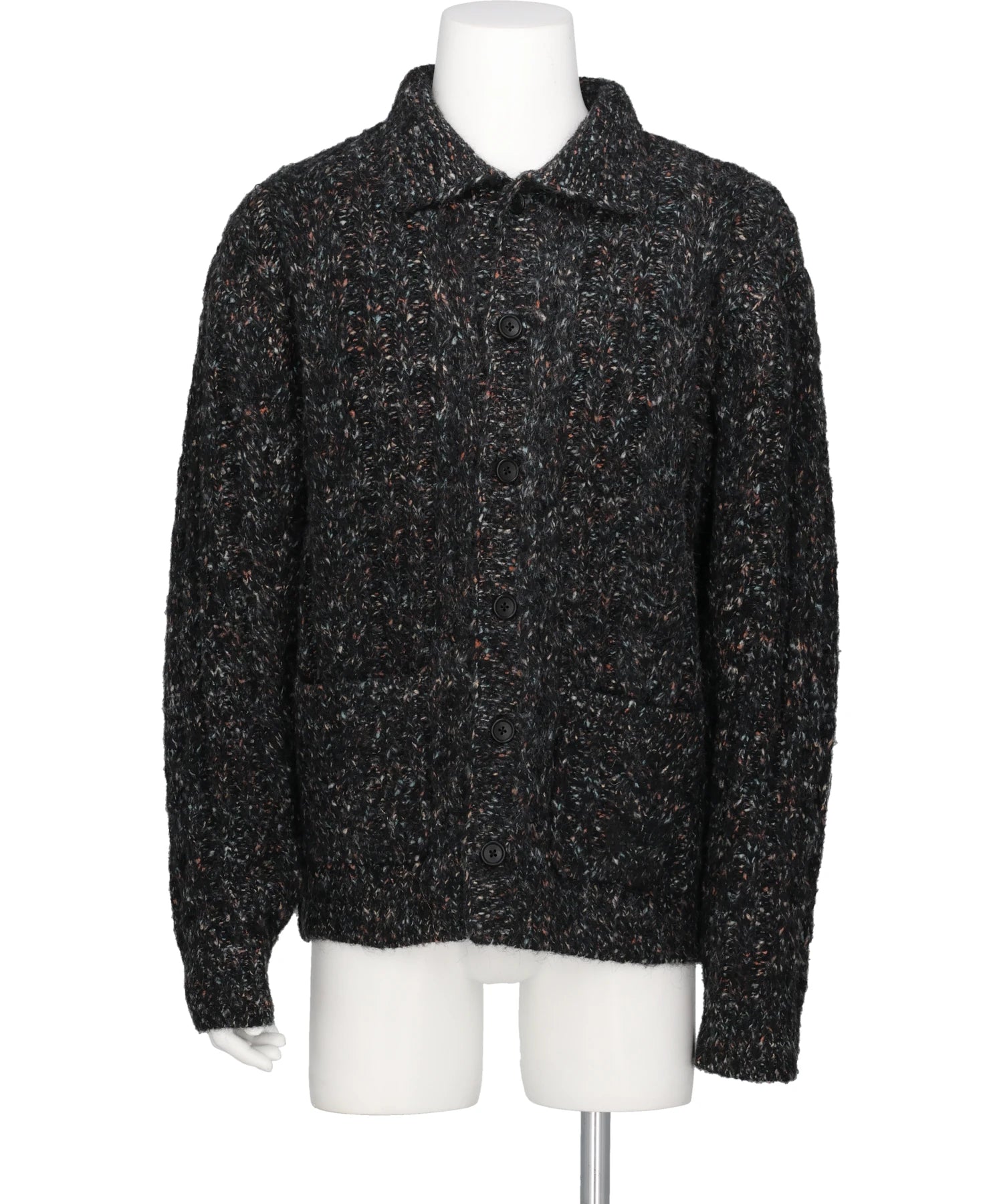 TAAKK(ターク)MULTICOLOR CABLE KNIT CARDIGAN