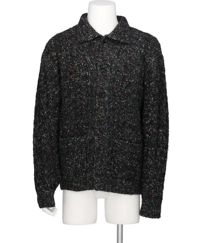 TAAKK(ターク)MULTICOLOR CABLE KNIT CARDIGAN