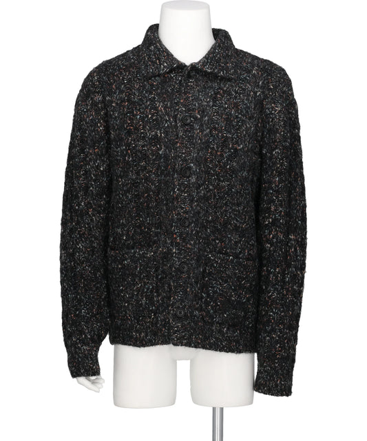 TAAKK(ターク)MULTICOLOR CABLE KNIT CARDIGAN