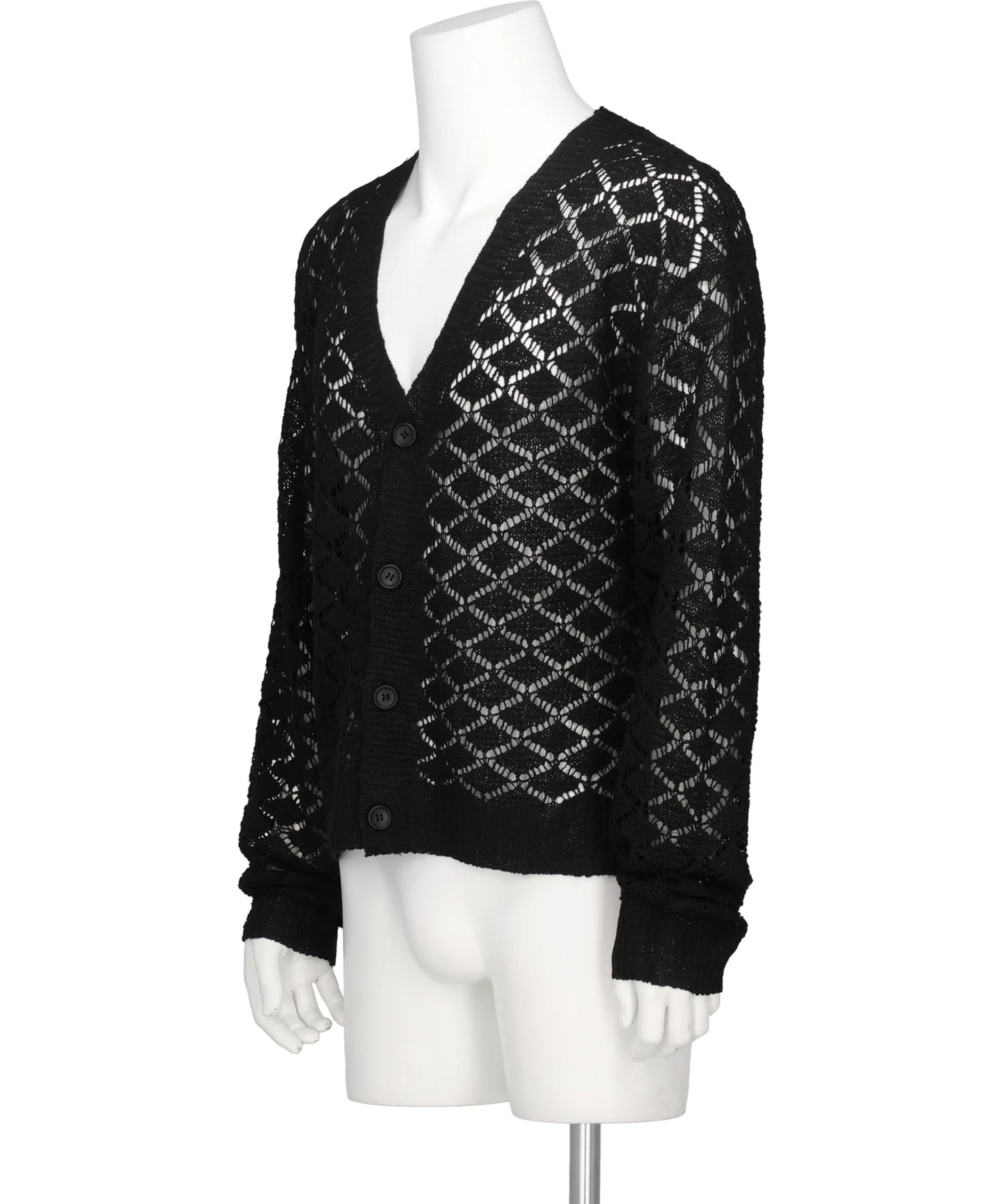 MULTI-COLORED KNIT CARDIGAN