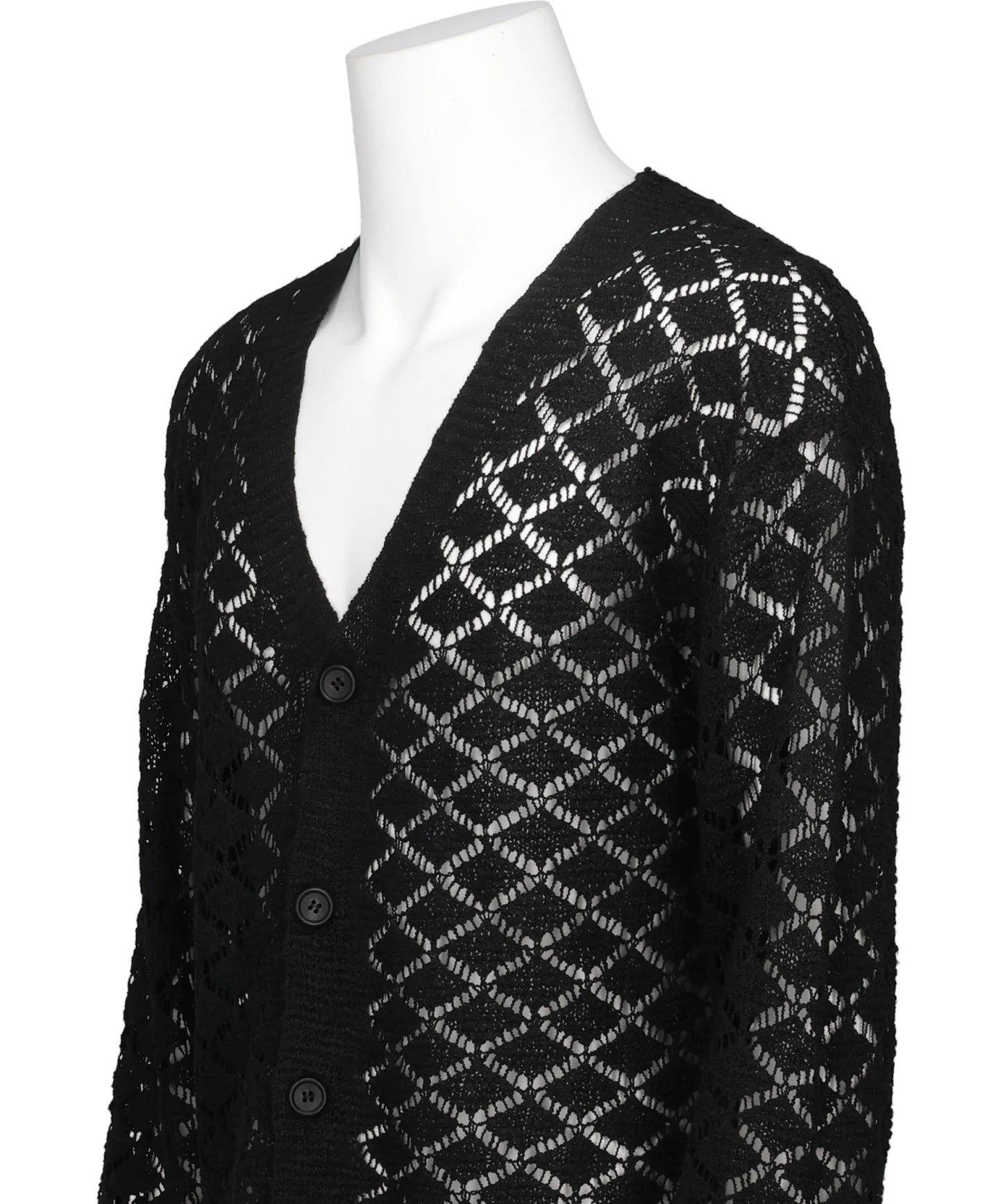 MULTI-COLORED KNIT CARDIGAN