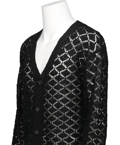 MULTI-COLORED KNIT CARDIGAN