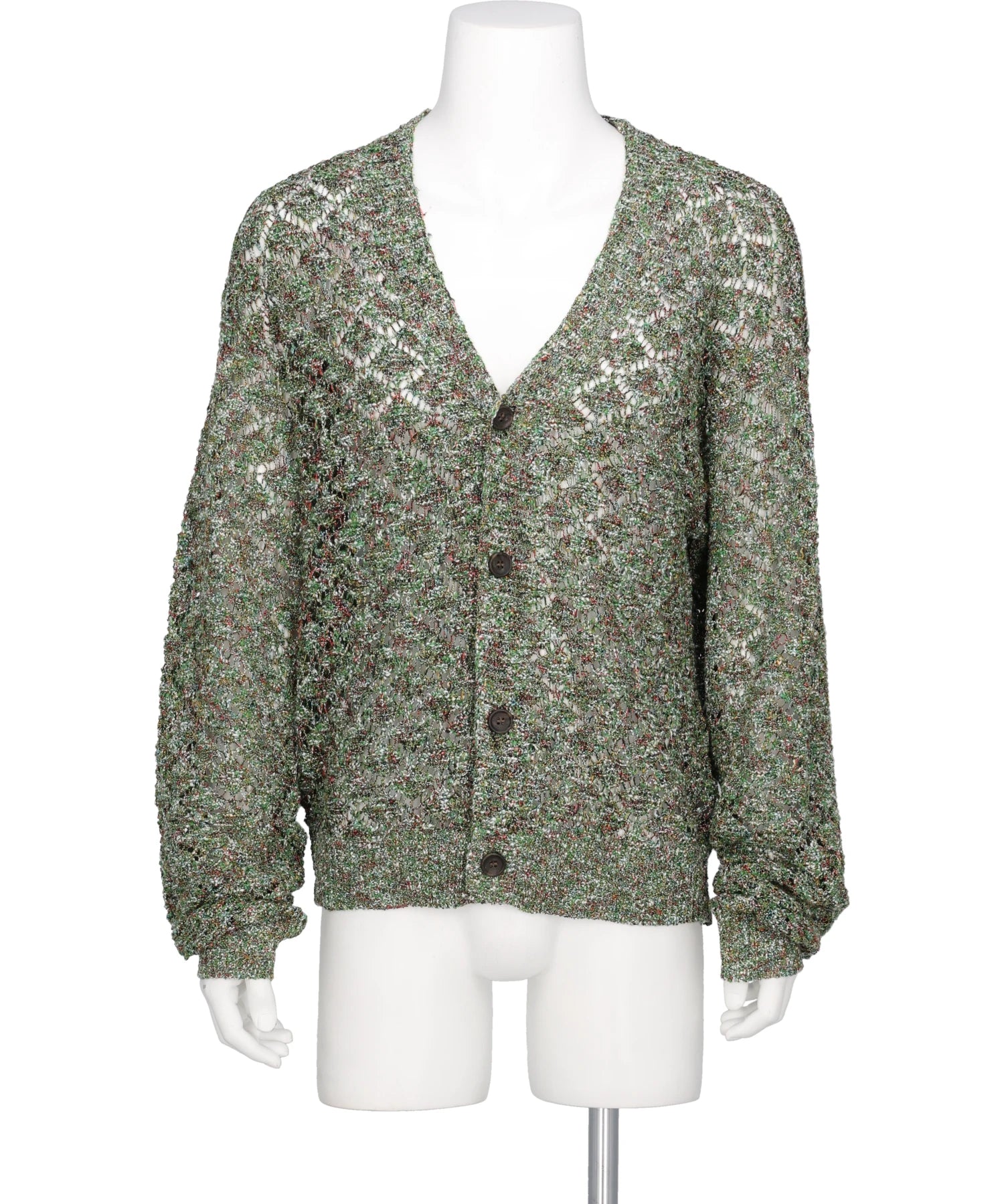 TAAKK(ターク)MULTI-COLORED KNIT CARDIGAN