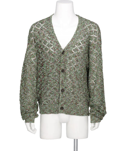 TAAKK(ターク)MULTI-COLORED KNIT CARDIGAN