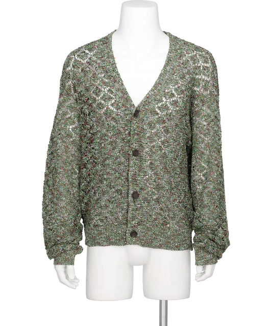 TAAKK(ターク)MULTI-COLORED KNIT CARDIGAN