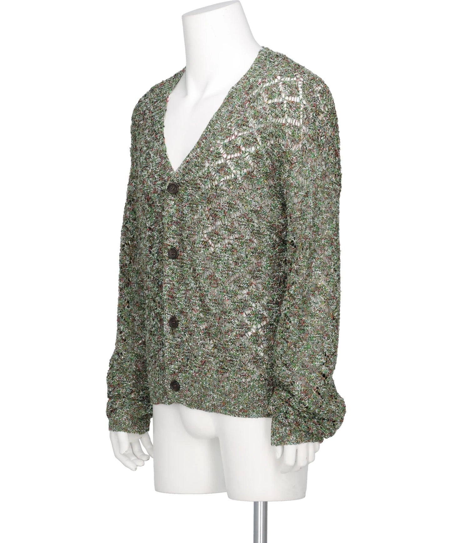 MULTI-COLORED KNIT CARDIGAN