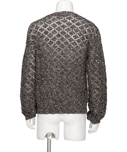 MULTI-COLORED KNIT CARDIGAN