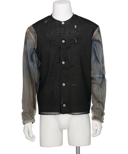  MASU(エムエーエスユー) 2026AW ANGEL DIAGRAM LAYERED CARDIGAN M26H9CS005