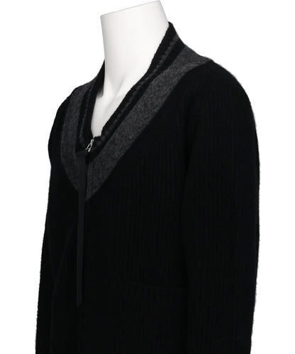 CABLE KNIT CARDIGAN