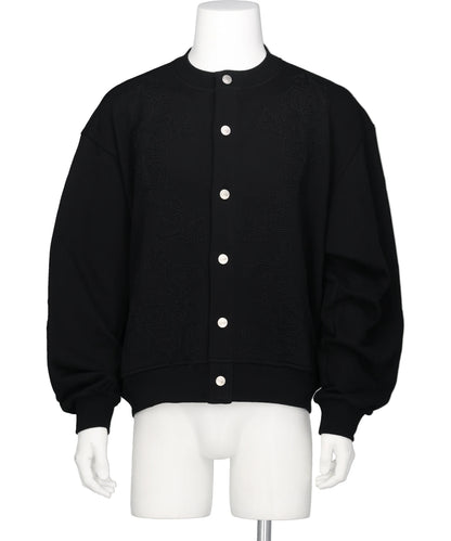VIVIANO(ヴィヴィアーノ) 2026AW FRENCH CORDED JERSEY CARDIGAN VM-AW26-T06