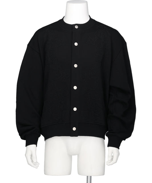 VIVIANO(ヴィヴィアーノ) 2026AW FRENCH CORDED JERSEY CARDIGAN VM-AW26-T06