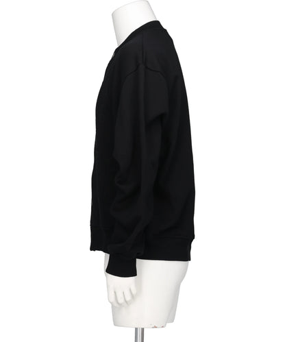 FRENCH CORDED JERSEY CARDIGAN