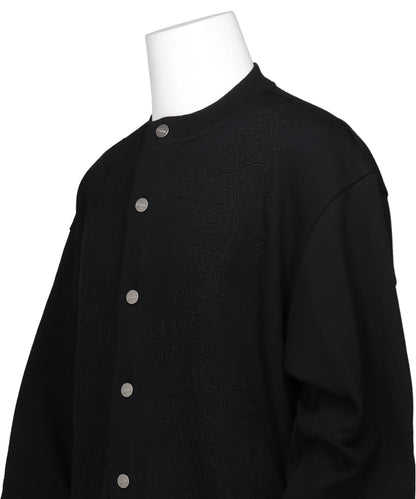 FRENCH CORDED JERSEY CARDIGAN
