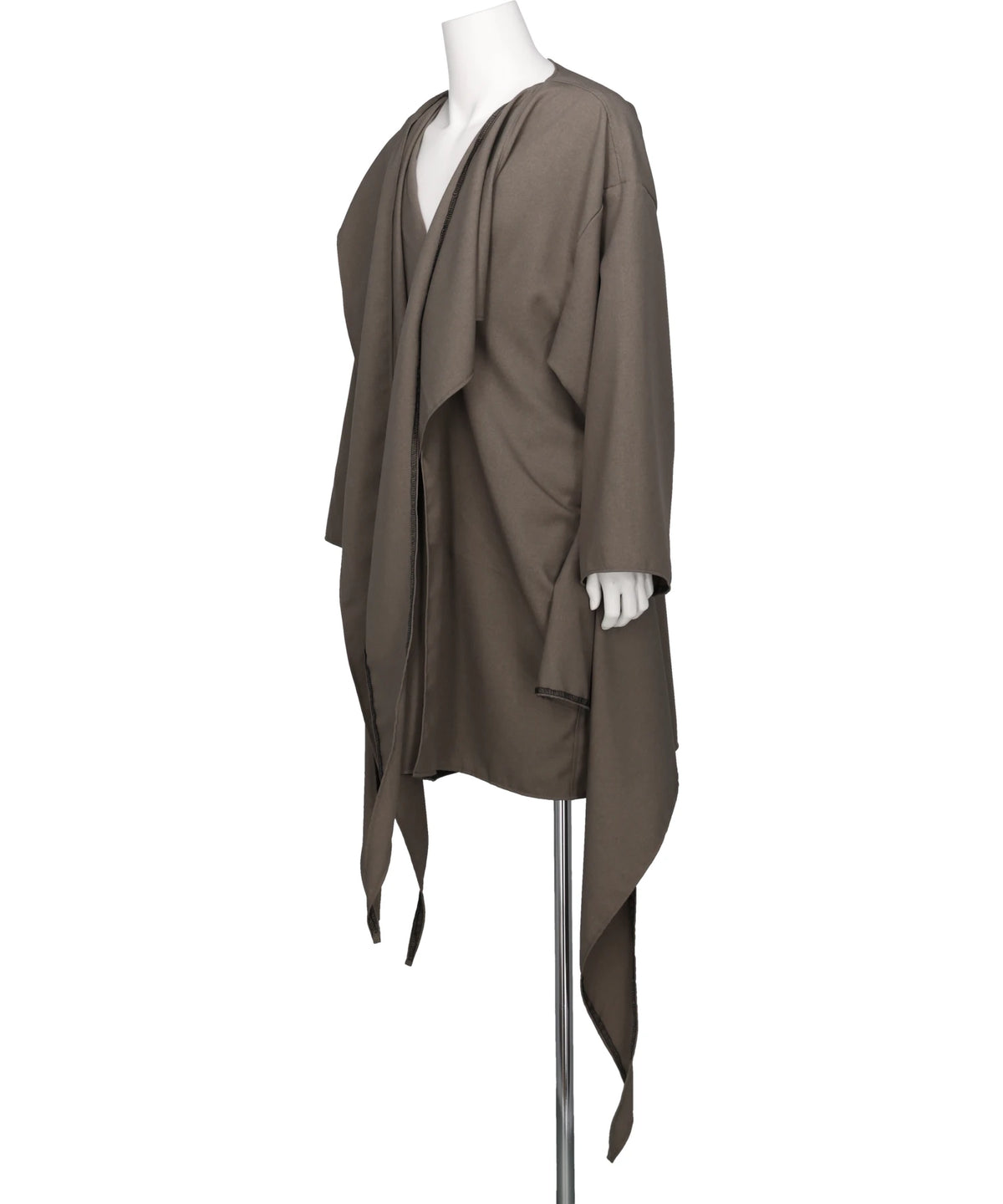 WOOL LIKES DRAPE SCARF CARDIGAN