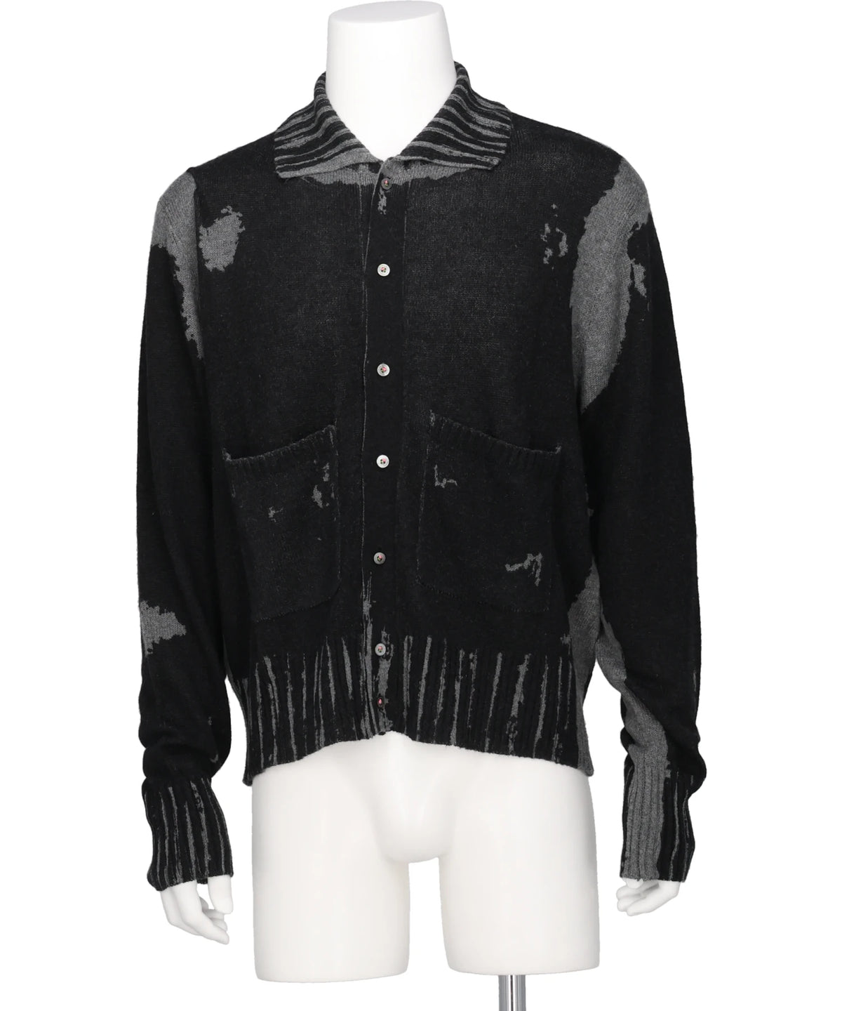 DYED KNIT CARDIGAN
