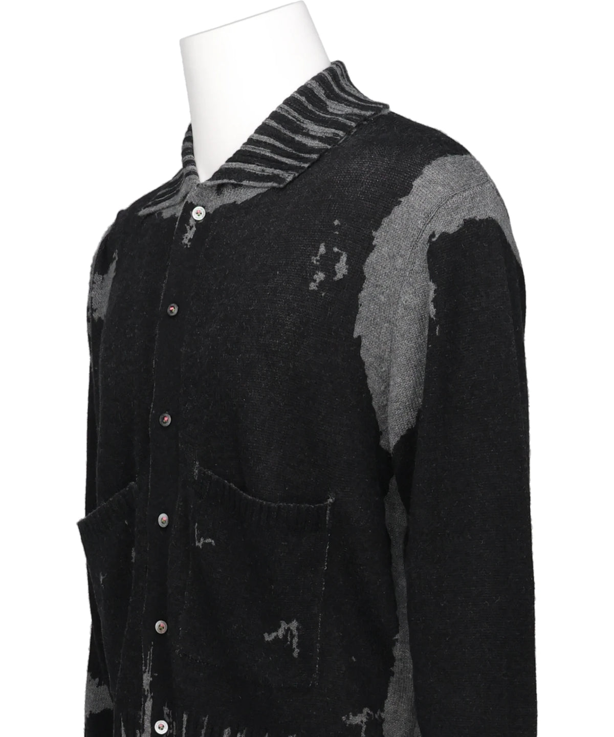 DYED KNIT CARDIGAN