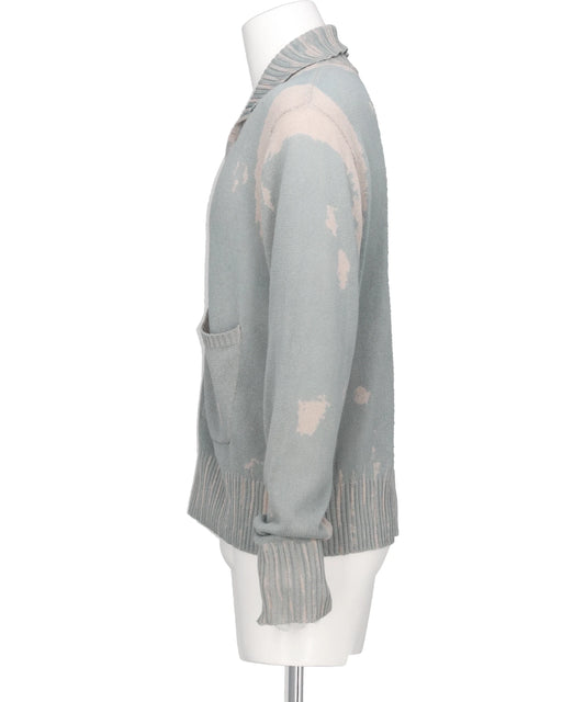 DYED KNIT CARDIGAN