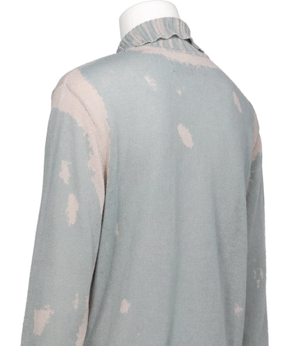 DYED KNIT CARDIGAN