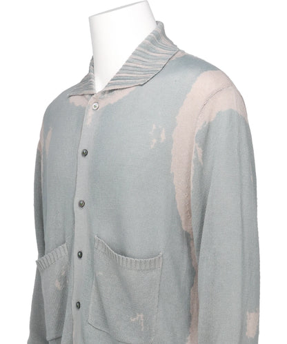 DYED KNIT CARDIGAN