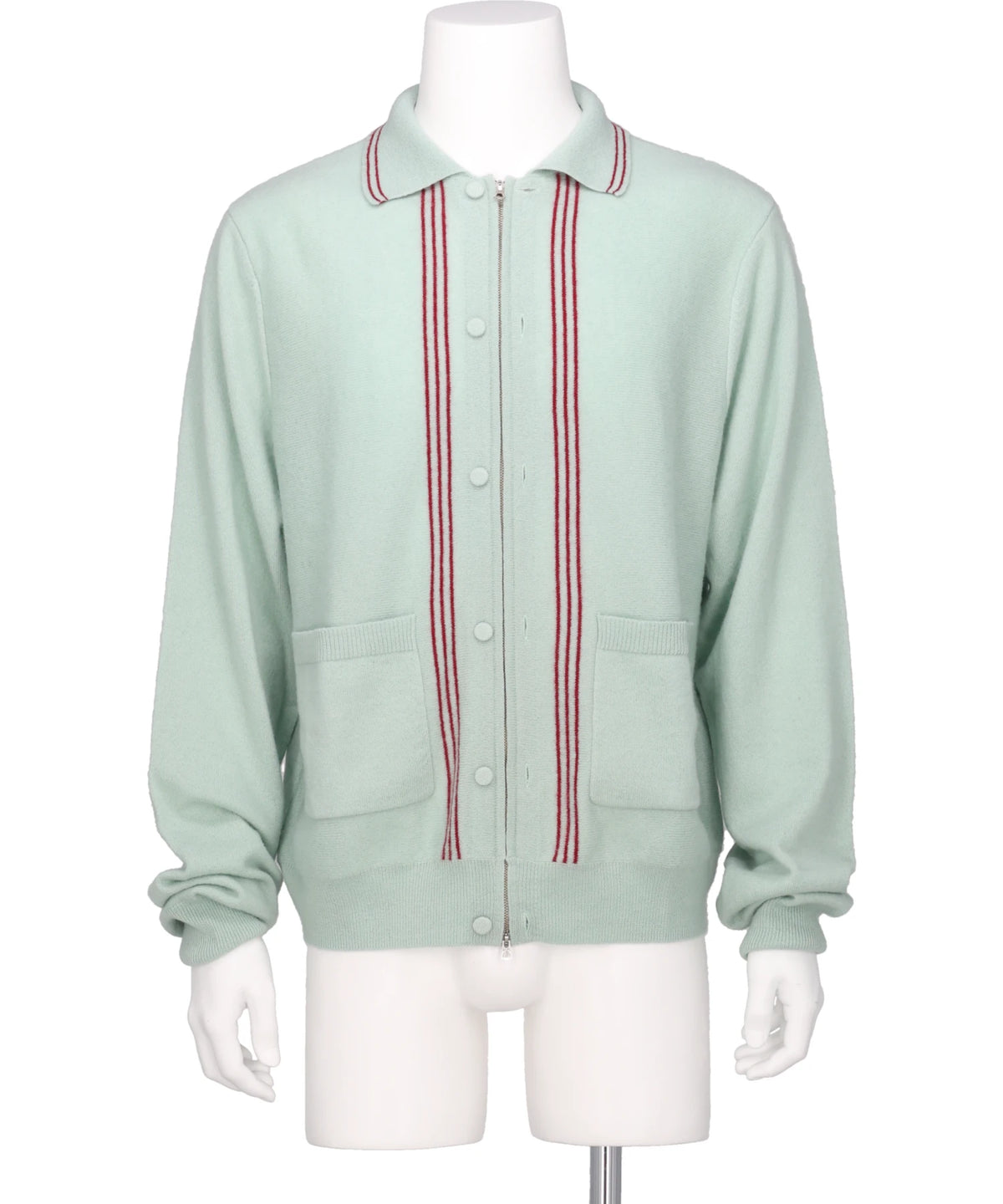 DAIRIKU（ダイリク）"HENRY" CASHMERE KNIT POLO CARDIGAN