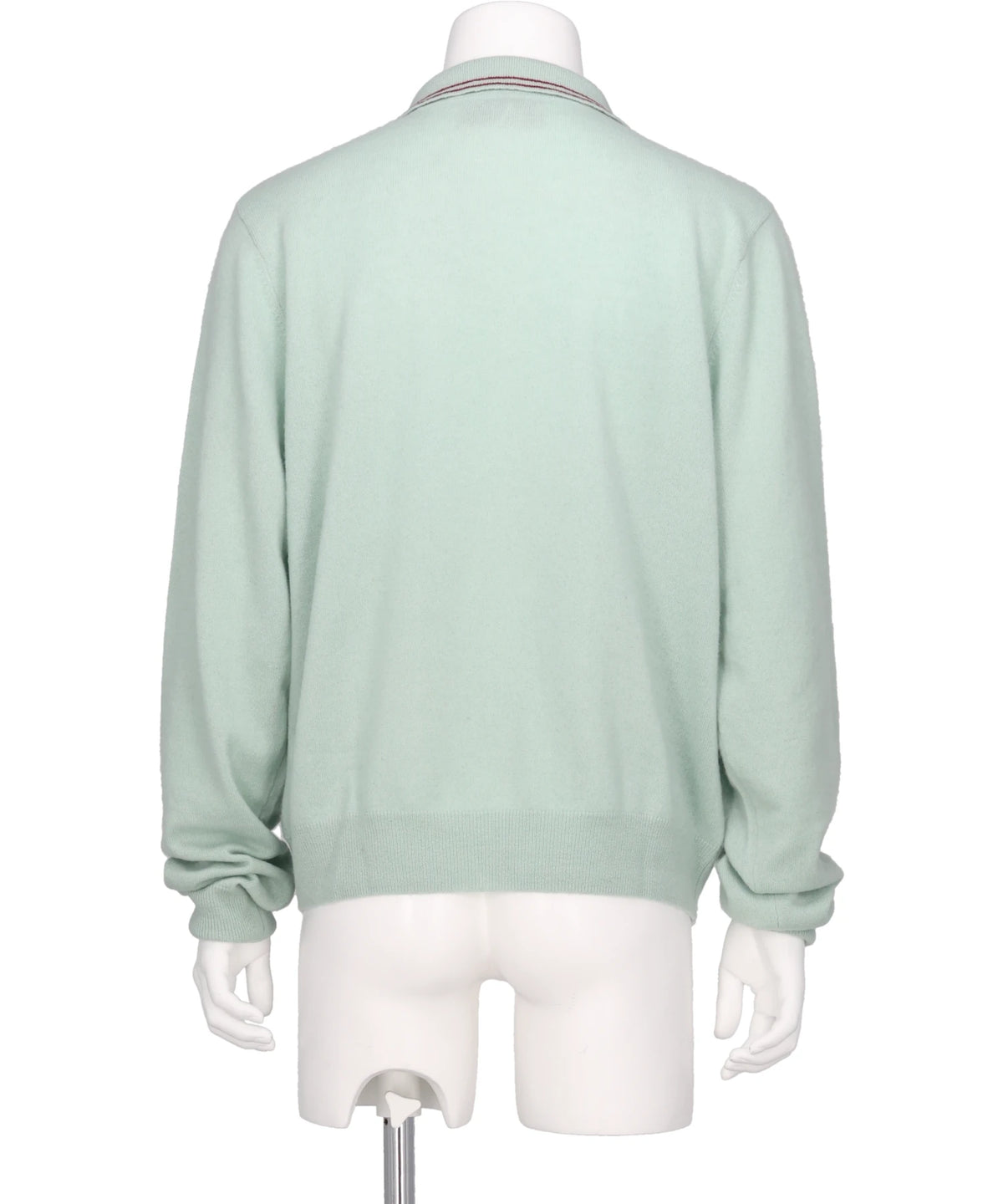 "HENRY" CASHMERE KNIT POLO CARDIGAN