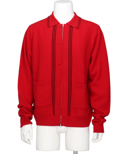 DAIRIKU（ダイリク）"HENRY" CASHMERE KNIT POLO CARDIGAN