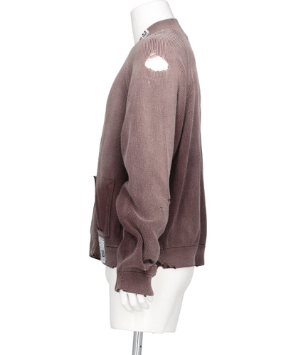 SUN-FADED KNIT CARDIGAN