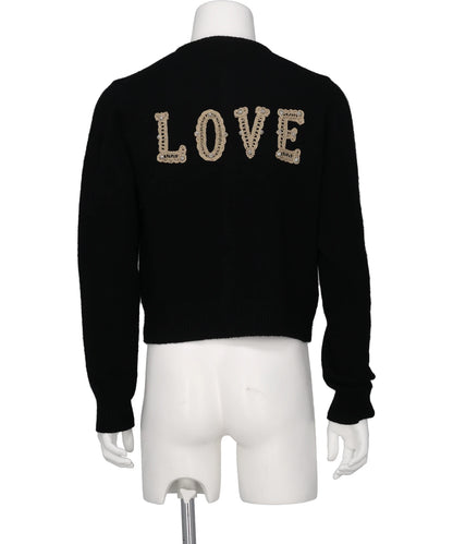 LOVE METAL BOLTS CARDIGAN