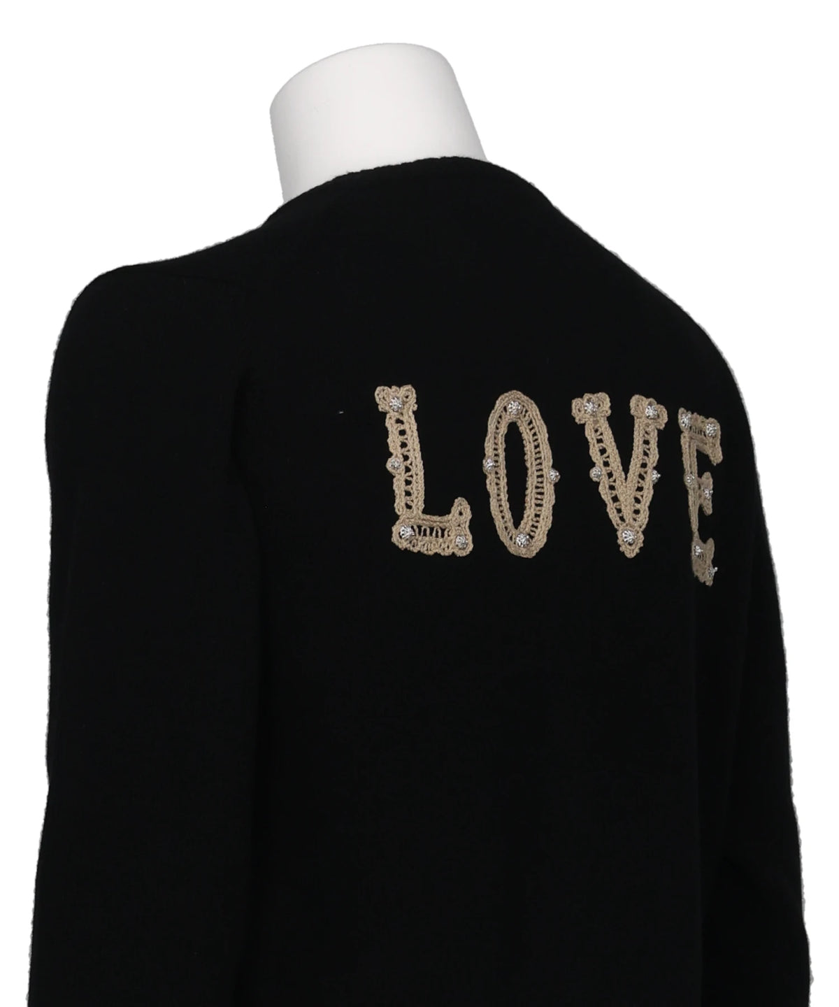 LOVE METAL BOLTS CARDIGAN