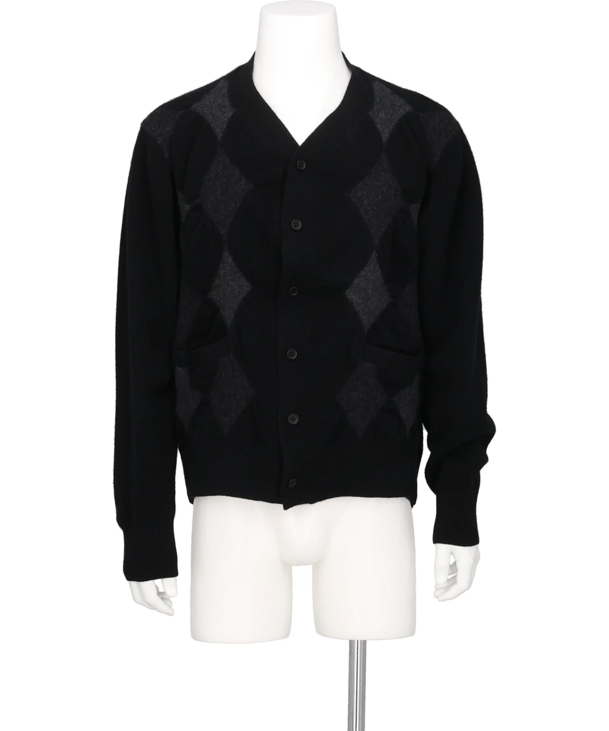 YOKE(ヨーク) 2026AW BOILED WOOL ARGYLE SWEATER YK26FW01383S