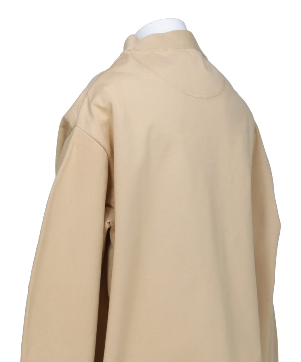 STONE WASHED COTTON CARDIGAN