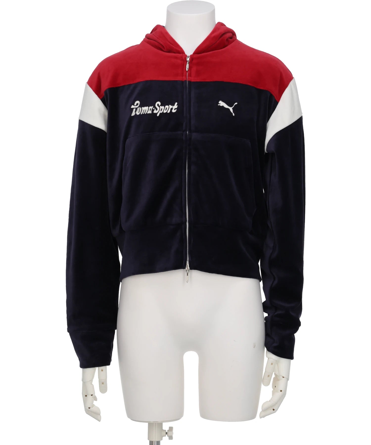 MASU(エムエーエスユー)PUMA X MASU T7 SHORT TRACK HOODIE- NEW NAVY