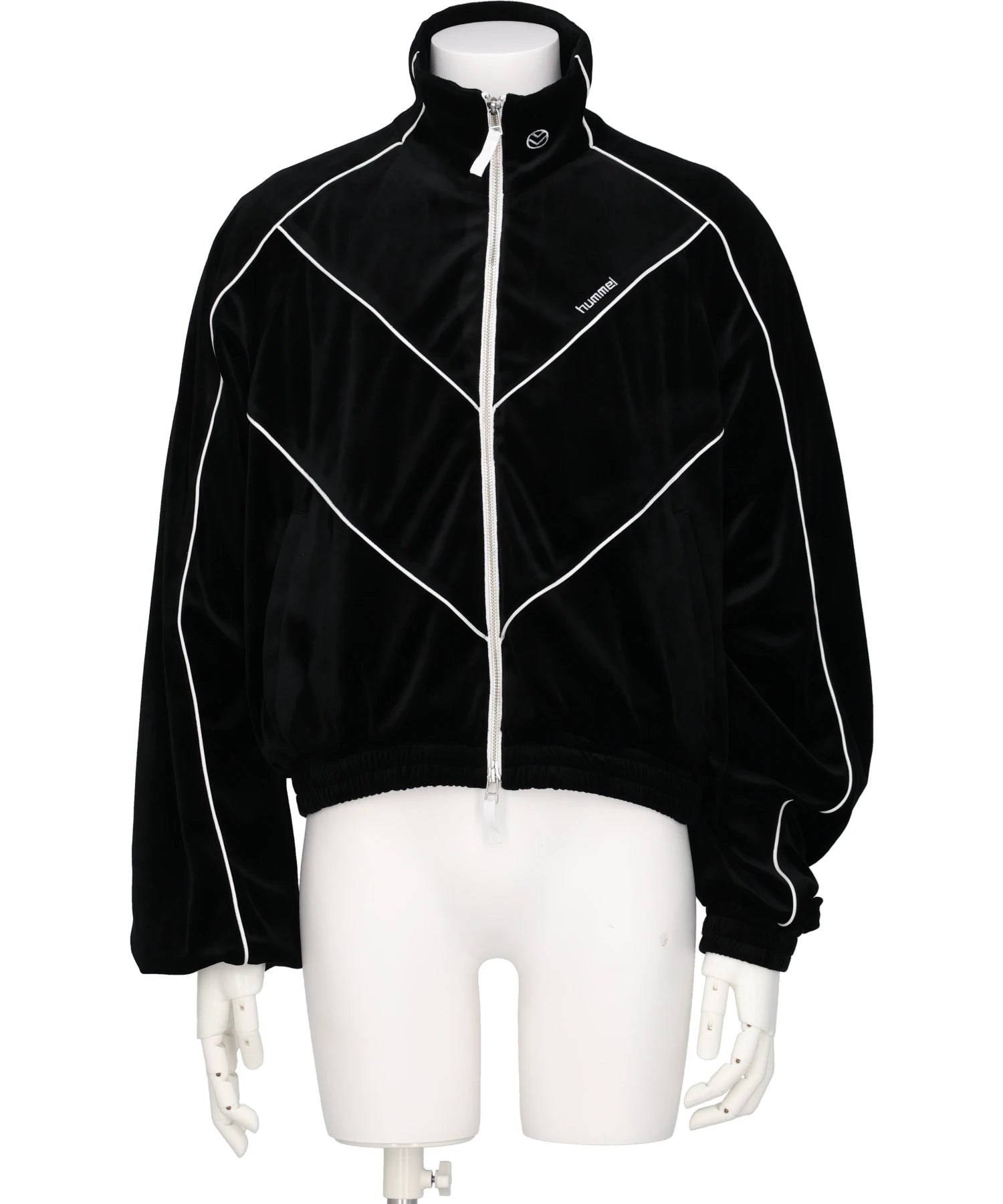 HUMMEL 00(ヒュンメルオー)CHEVRON PIPING VELVET TRACK JACKET