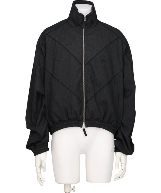 HUMMEL 00(ヒュンメルオー)CHEVRON PIPINGWOOL TRACK JACKET