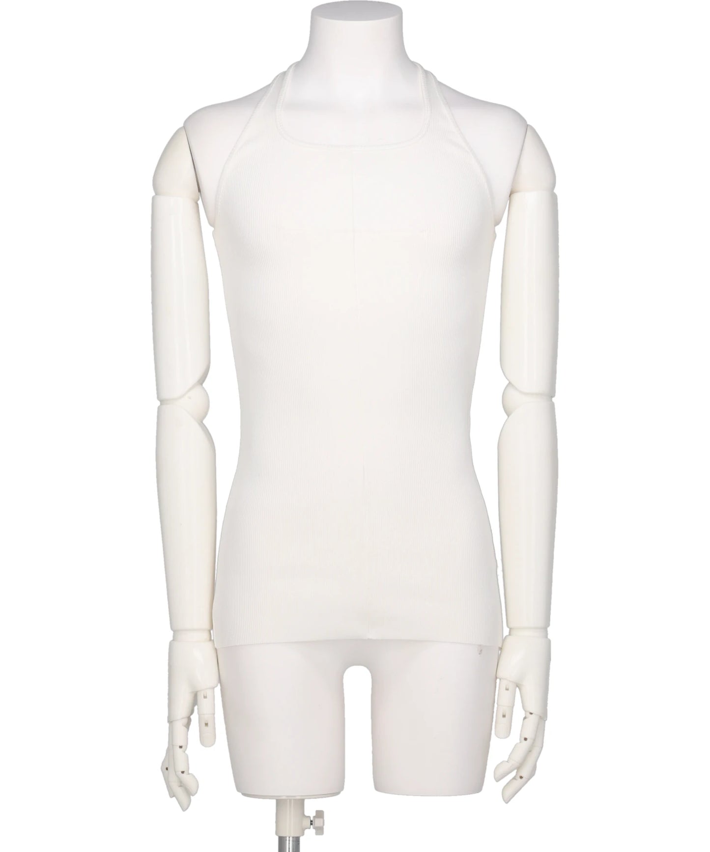 MATIÈRES FÉCALES(マチエール・フェカル)UNISEX CROSS SEAM TANK KNIT