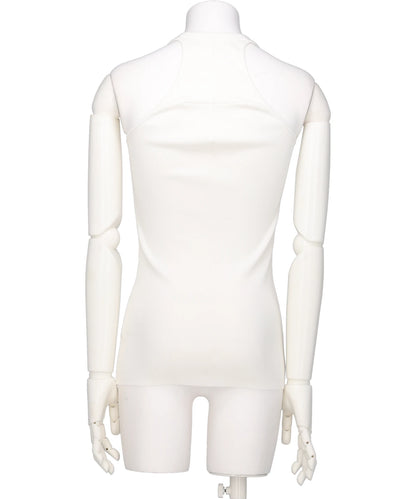 UNISEX CROSS SEAM TANK KNIT