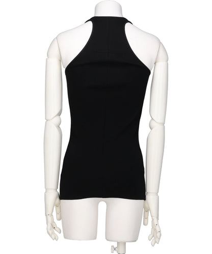 UNISEX CROSS SEAM TANK KNIT