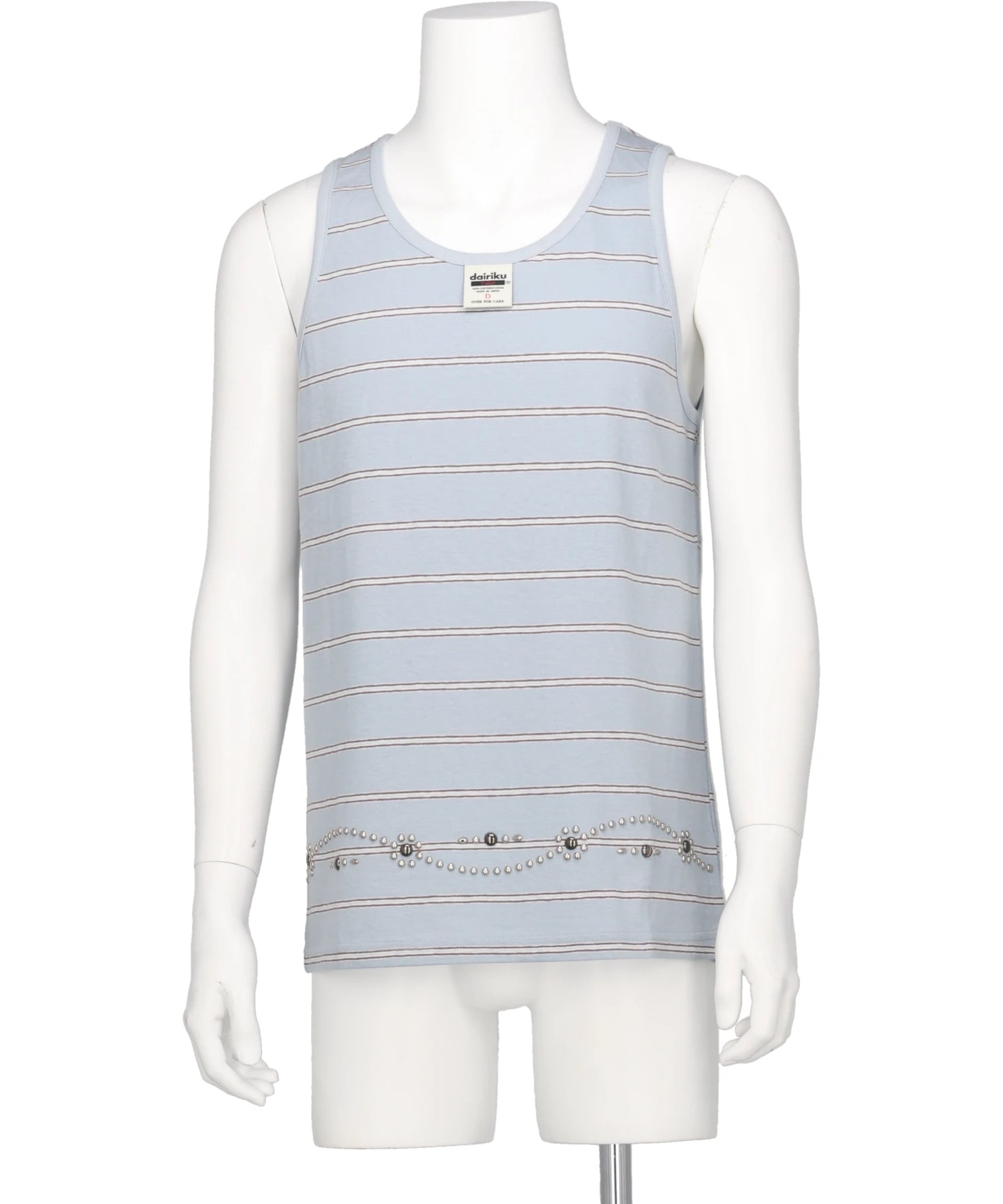 DAIRIKU(ダイリク) 2026SS "WAIST STUDS" BORDER TANK TOPS 26SS-C4